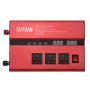 XUYUAN 3000W Car Inverter USB Display Charging Converter, Specification: 12V to 110V