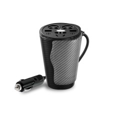 Xuyuan 150W CAR Inverter Cup Type Type Type Control Светодиод красочный атмосфера Light USB -конвертер зарядка, Спецификация: от 12 В до 220 В