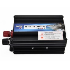 XUYUAN 500W Car Inverter Car Power Solar Inverter, Specification: 24V to 110V