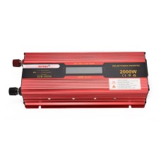 XUYUAN 2000W Car Battery Inverter with LCD Display, Specification: 12V to 220V