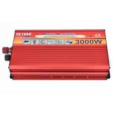 XUYUAN 3000W Car Inverter Car Home Power Converter, Specification: 24V to 220V