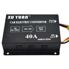 Xuyuan 480w staging down converter 24 В до 12 В 40a Автомобильный конвертер DC Power Buck