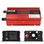 XUYUAN 1000W Car Inverter with Display Converter, Specification: 24V to 110V