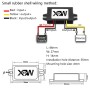 XWST DC 12/24V To 5V Converter Step-Down Vehicle Power Module, Specification: 12V to 5V 3A Small Rubber Shell