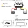 XWST DC 12/24V To 5V Converter Step-Down Vehicle Power Module, Specification: 12/24V To 5V 8A Medium Rubber Shell