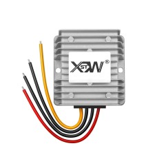 XWST DC 12/24V To 5V Converter Step-Down Vehicle Power Module, Specification: 12/24V To 5V 10A Large Aluminum Shell