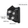 3 дюйма 140 градусов в ширину Mini Full HD 1080p 3G Video Car DVR, поддержка TF Card / Loop Recording / Wi -Fi / Starlight Night Vision / GPS / Удаленный мониторинг