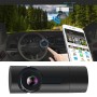 G6 170 градусов Wide Angle Full HD 1080p Video Car DVR, поддержка TF Card / Wi -Fi / Loop, с функцией Starlight Night Vision (Black)