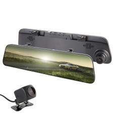 V16 10-дюймовый сенсорный экран многофункциональный интеллектуальный автомобиль HD передний и задний вид зеркала видеозапись камеры поддержка TF Card