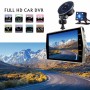 4 -дюймовый автомобиль HD 1080p Dual Recording Driving Recorder DVR Мониторинг парковки / Запись петли