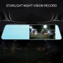 5,5 -дюймовый сенсорный экран автомобиль задних видов зеркал HD 1080PStar Night Vision Double Recording Driving Record