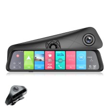 T5 Car 12-дюймовый Android Smart HD Dual Lens AR Real-View Navigation Driving Recorder