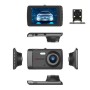 H809 4 -дюймовый автомобиль HD Double Recording Driving Recorder, Wi -Fi + мониторинг парковки + GPS + GPS