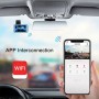 H808 4 -дюймовый автомобиль HD Double Record Drive Dev Dercorde, Wi -Fi + Gravity Parking Monitoring