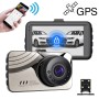 D906 3 -дюймовый автомобиль Ultra HD Driving Recorder, Double Recording + GPS + Wi -Fi + Gravity Parking Monitoring + Deviation Deviation