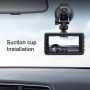 D908 3 -дюймовый автомобиль Ultra HD Driving Recorder, одиночная запись + GPS + Wi -Fi + Gravity Parking Monitoring + Deviation Deviation