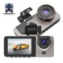 A2 Triple Lens Car Dash Camera Driving Recorder (золото)