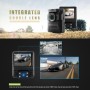 GS65H CAR DVR Camera 2,4-дюймовая ЖК-экран HD 1080p 150 градусов шириной обзор, обнаружение движения поддержки / TF-карта / G-сенсор / HDMI (черный)