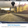 Hamtod HQ31 3,0 -дюймовый экран TFT TFT 170 градусов в ширину Full HD Video Car DVR, поддержка TF CARD / DETACTION