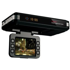 STR8500 HD 720p 30fps 2,0 -дюймовый ЖК -детектор радиолокационного детектора с лазером + GPS Logger, 120 -градусный угол обзора, поддержка российского голоса