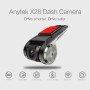 Anytek x28 Mini Car DVR Camera Full HD 1080p Авто цифровой видеокоректор DVRS ADAS Cammord