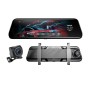 Anytek T12 FHD 1080p Dash CAM CAR CARAMER DVRS ADSD LDWS Зеркальный сенсорный экран заднего вида