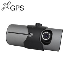 R300M Dual Lins GPS Рекордер HD Car Camera, стиль: с картой 16G (двойной 720p +GPS)