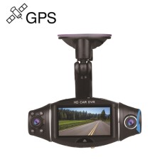 R310F Dual-Lens 1080p сетевой автомобиль автомобиль автокамера, стиль: без карты (с GPS)